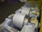 Used Sturtevant Roll Crusher, Model 8 X 5, Carbon Steel.