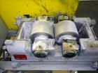 Used Sturtevant Roll Crusher, Model 8 X 5, Carbon Steel.