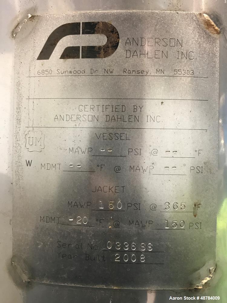 Used Anderson/Dahlen Cyclone, 50 Gallon.