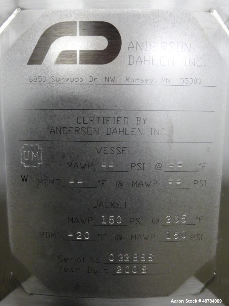 Used Anderson/Dahlen Cyclone, 50 Gallon.