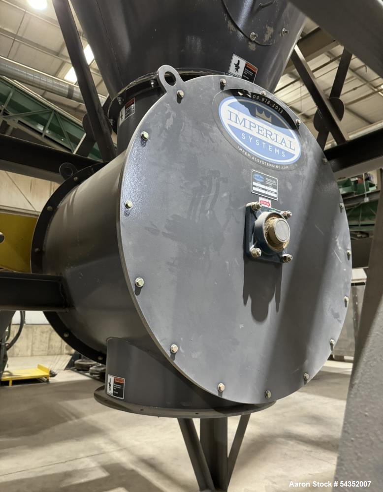 Industrial Cyclone Dust Collector 72" to 24" with Rotary Airlock