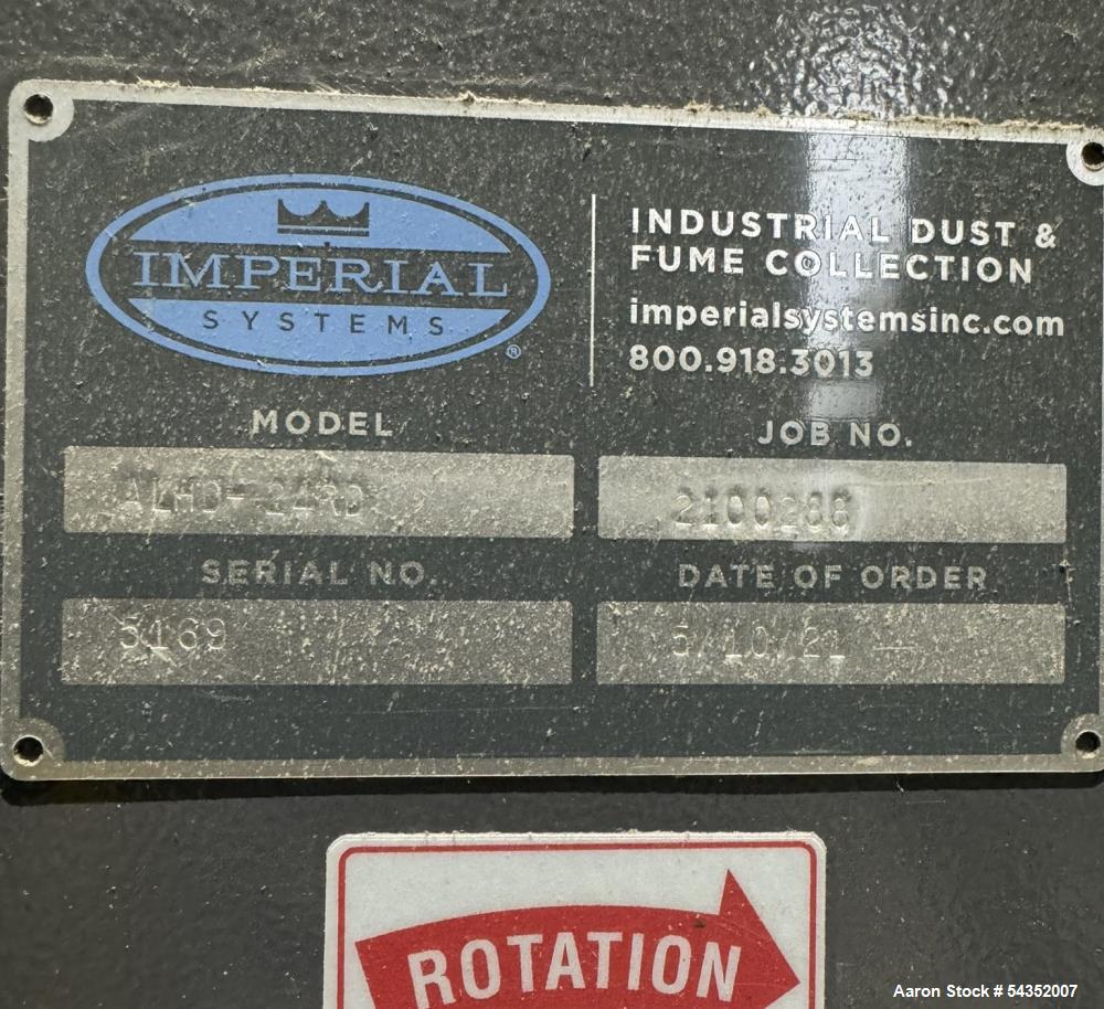 Industrial Cyclone Dust Collector 72" to 24" with Rotary Airlock