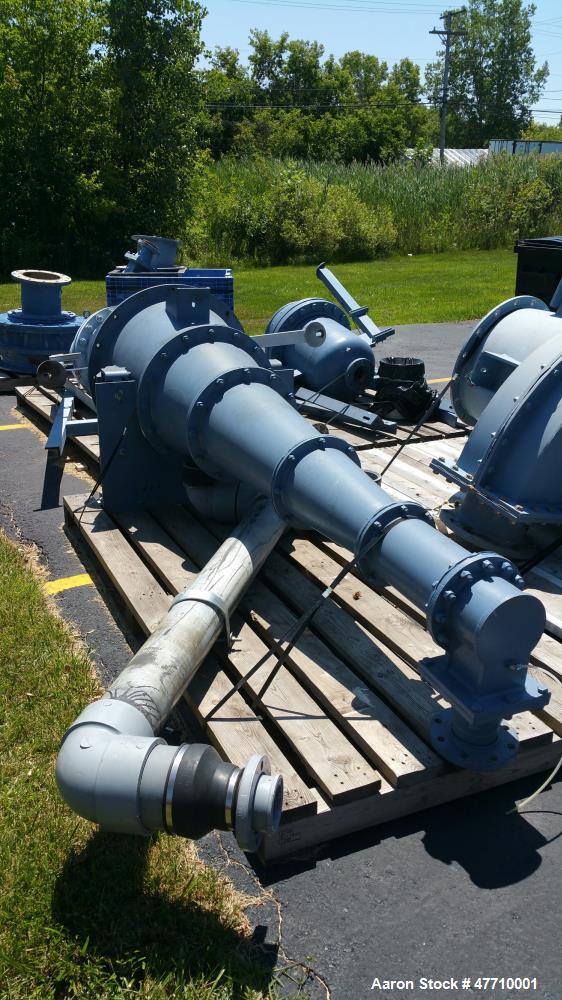 Used Krebs Hydrocyclone, Model W-260. 26", rated for 1800 gpm, ceramic lined.