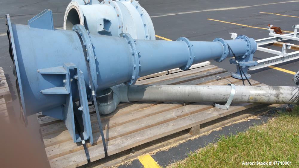 Used Krebs Hydrocyclone, Model W-260. 26", rated for 1800 gpm, ceramic lined.