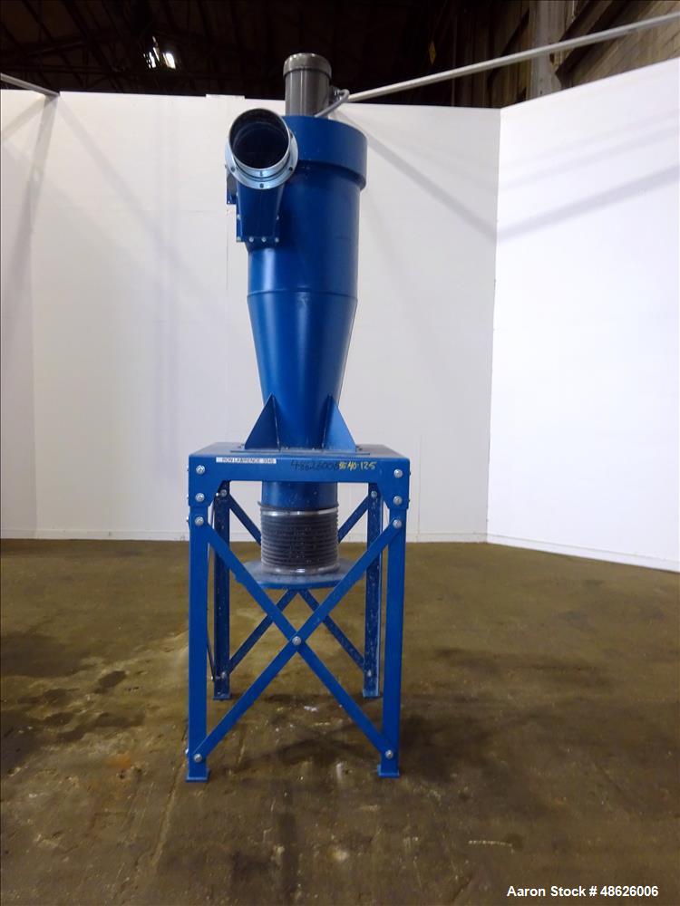 Used Donaldson Torit Cyclone Dust Collector, Model 20 CYC, Carbon Steel
