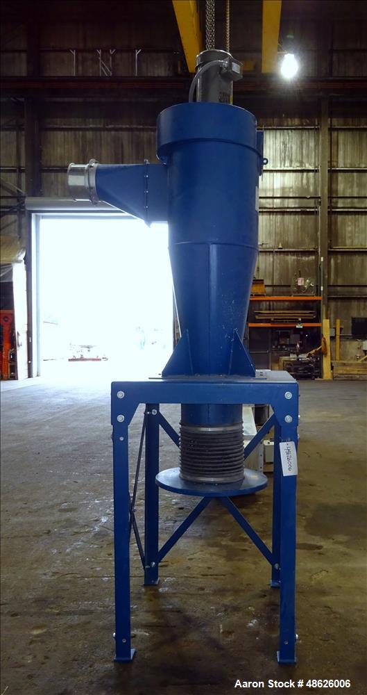 Used Donaldson Torit Cyclone Dust Collector, Model 20 CYC, Carbon Steel