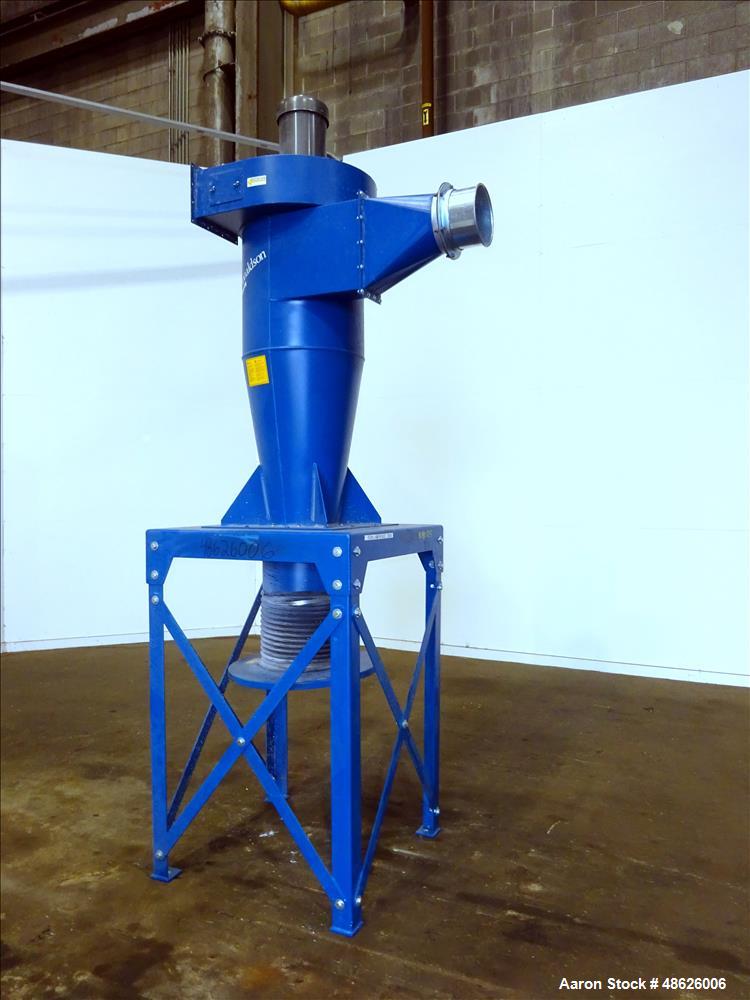 Used Donaldson Torit Cyclone Dust Collector, Model 20 CYC, Carbon Steel