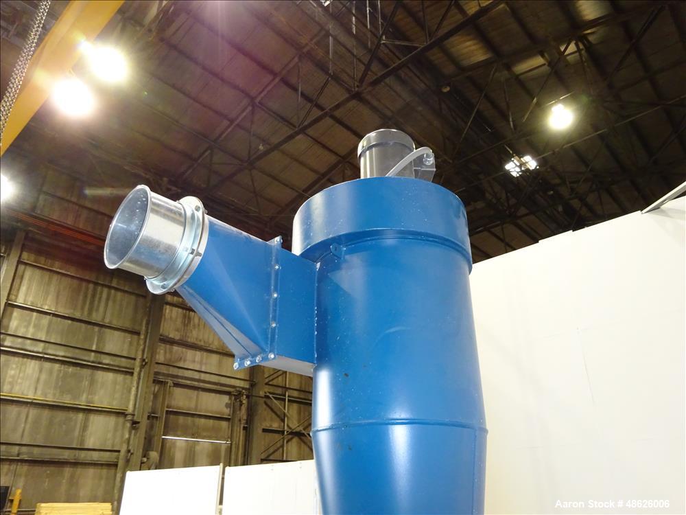 Used Donaldson Torit Cyclone Dust Collector, Model 20 CYC, Carbon Steel