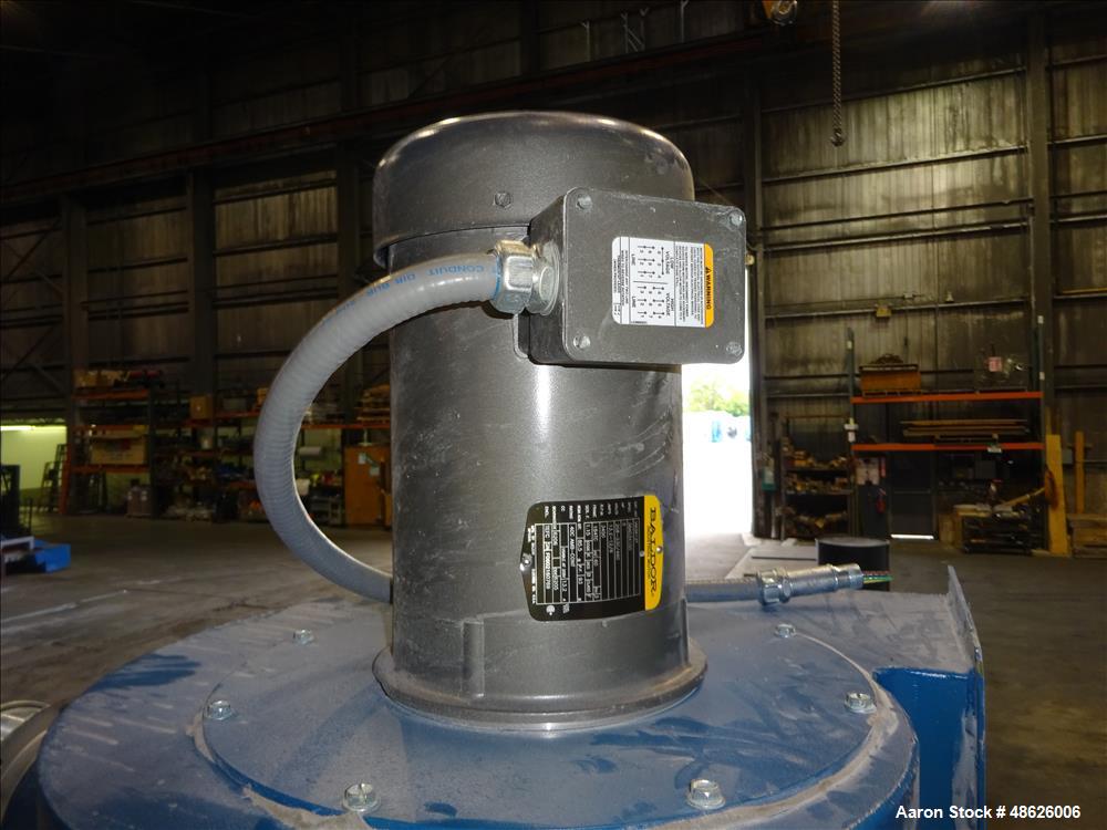 Used Donaldson Torit Cyclone Dust Collector, Model 20 CYC, Carbon Steel