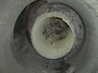 Used Cyclone, carbon steel. Approximately 36