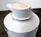 Used MAC Conical Top Cyclone, Model CT60, Carbon Steel.  CFM Range 2400-6000.  Bolt together housing approximately 60” diameter x 49” top straight side x  91” coned bottom. (2) Side inlets, (1) appro...