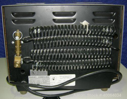 Used MDT Corp Harvey Chemiclave Model 5000.  6" diameter x approximately 12" deep chamber with removable tray.  500 watts, 60 Hz, 120 volt.  0-20 minute timer.  UL listed.  Serial # - A525906. 