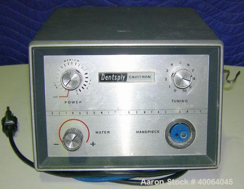 Used Dentsply Cavitron, Model 660. 1/50/60/115 volt, 1.2 amp. Includes floor pedal control.