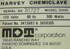Used MDT Corp Harvey Chemiclave model 5000.  6