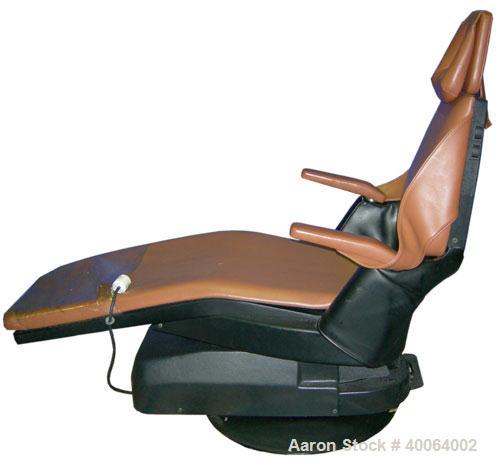 Used: Royal Dental Chair, Model 16, 1 ph/110V/8 amp. Includes foot pedal controls, Proma delivery station.