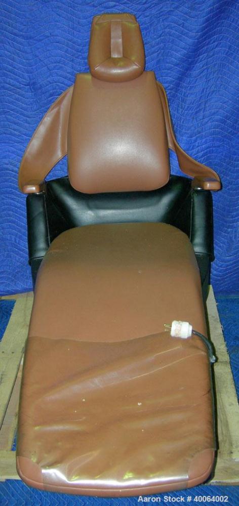 Used: Royal Dental Chair, Model 16, 1 ph/110V/8 amp. Includes foot pedal controls, Proma delivery station.