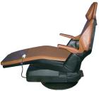Used: Royal Dental Chair, Model 16, 1 ph/110V/8 amp. Includes foot pedal controls, Proma delivery station.