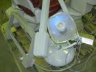 Used PROMA/ ADEC dental chair (red) with unattached light, attached sink and attached tray.
