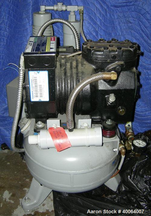 Used Copeland Copelmetic Compressor, Model KAT4-0100-CAAN213, S/N CT9NE07592. 1/60/115 volt.
