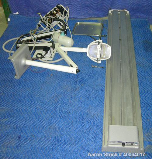 Used Pelton and Crane ceiling mount track light with track