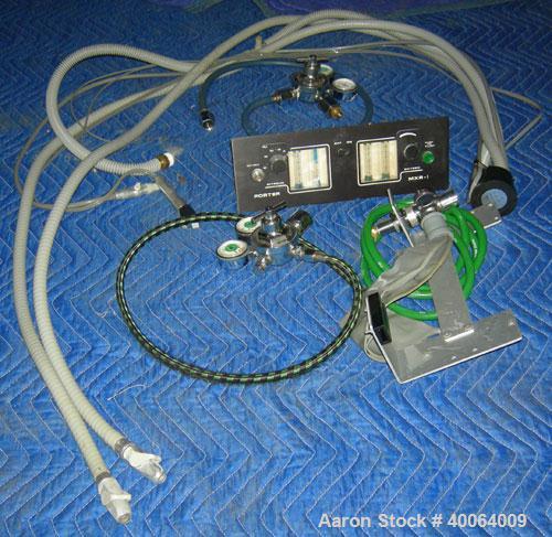 Used Porter Nitrous Gauge, Model 2055, S/N MXR-603, Includes misc valves, and hose.