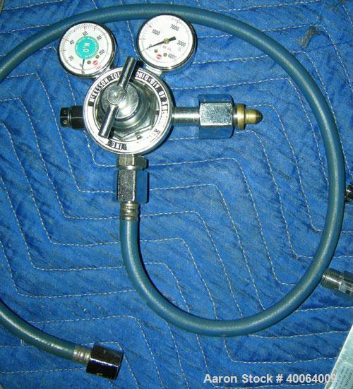 Used Porter Nitrous Gauge, Model 2055, S/N MXR-603, Includes misc valves, and hose.
