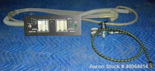 Used Porter Nitrous Gauge, Model 2055, S/N  MXR 605. Includes misc valves, and hose