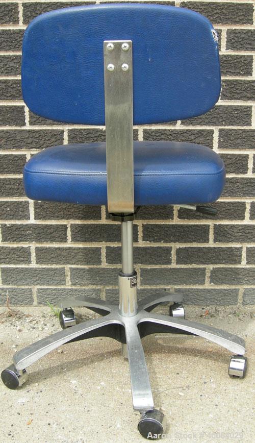 Used Royal model R02, blue doctor's chair.  Mounted on casters