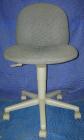 Used Receptionist Chair On Casters.  Manually operated raise/lower and manually operated backrest settings. 