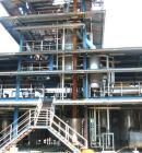 Used Deodorizer and Physical Refining System, stainless steel. Rated for 60 mtpd (5,500#/hr). Two deodorizing/refining units, deaerator, scrubber system. Uses thermal fluid mineral oil for heating. P...