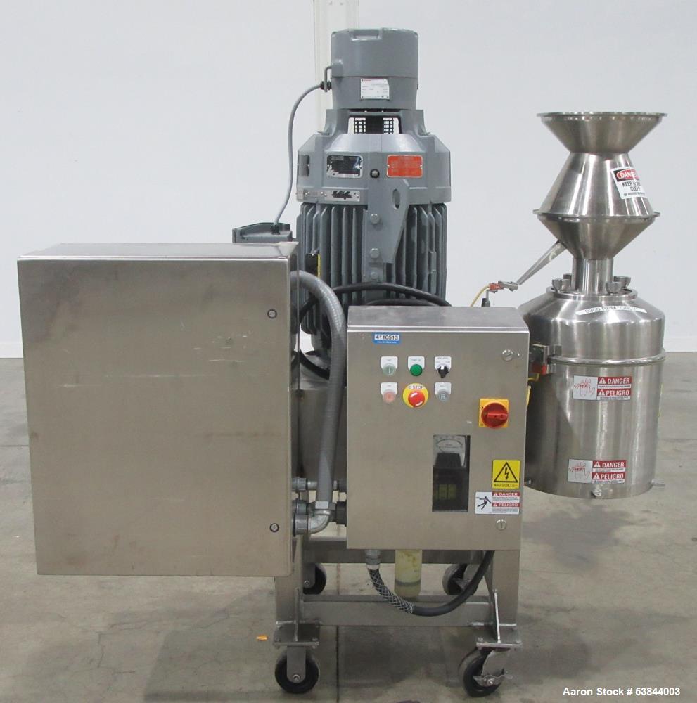 Used Urschel Comitrol Model 1700 Industrial Food Reduction Mill For Sale