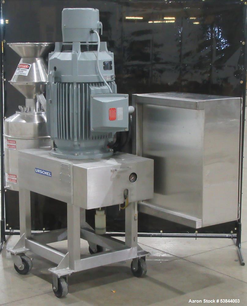 Used Urschel Comitrol Model 1700 Industrial Food Reduction Mill For Sale