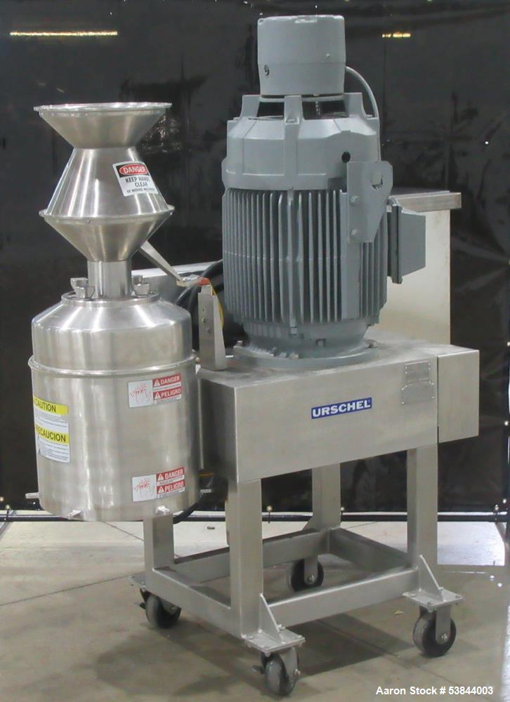 Used Urschel Comitrol Model 1700 Industrial Food Reduction Mill For Sale