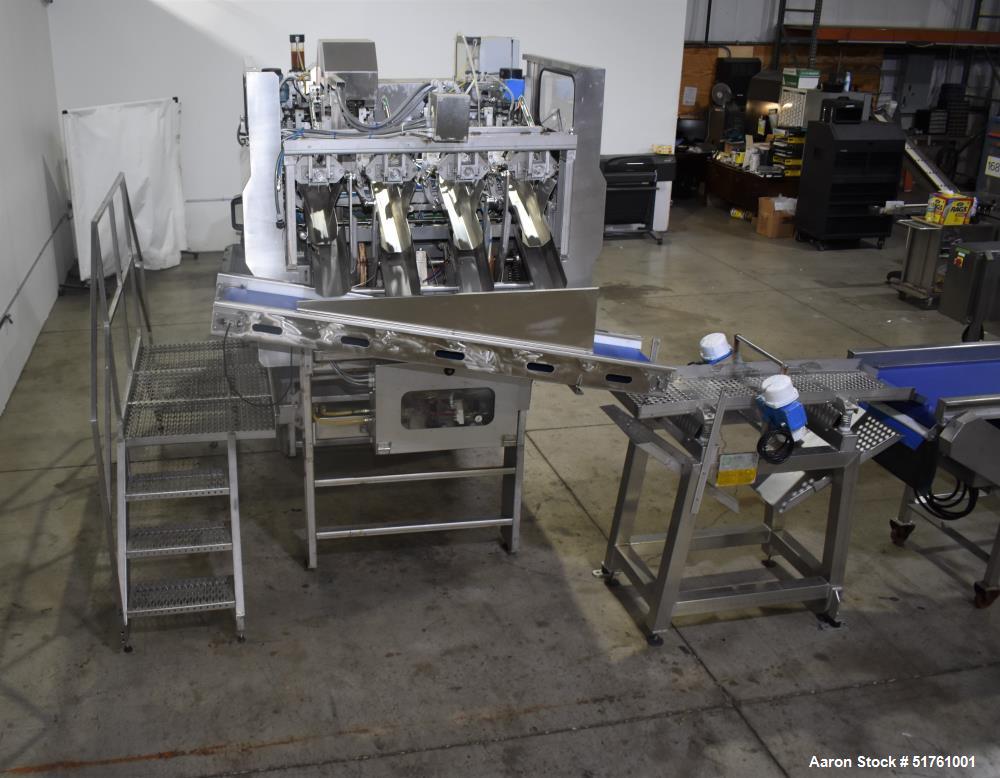 Used ABL Apple Peeling, Corer and Washing Line