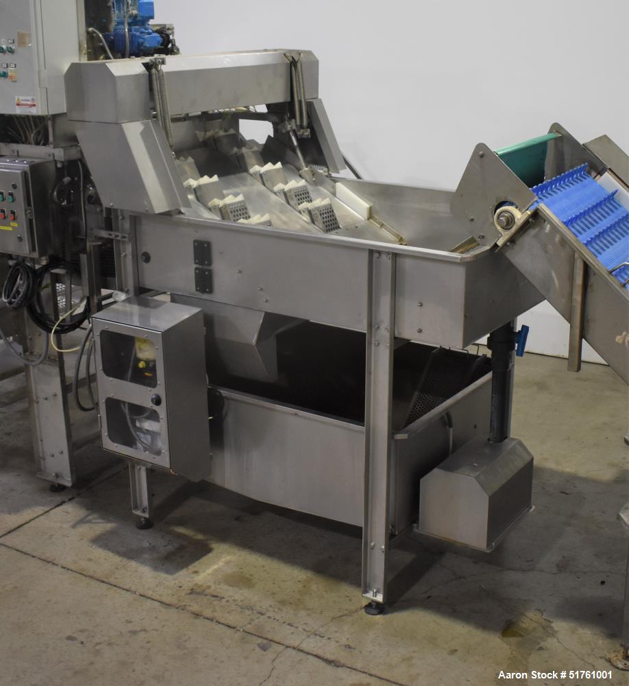 Used ABL Apple Peeling, Corer and Washing Line