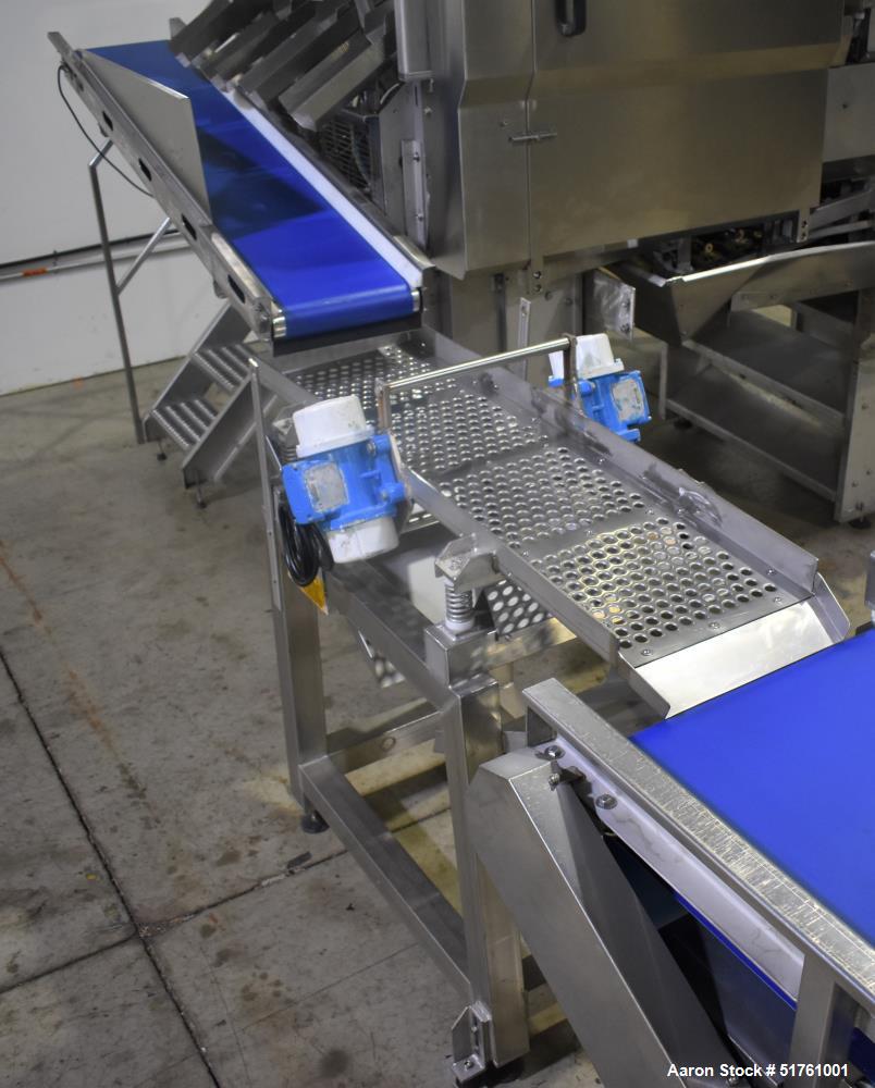 Used ABL Apple Peeling, Corer and Washing Line