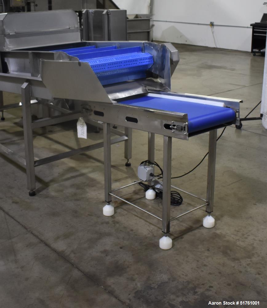 Used ABL Apple Peeling, Corer and Washing Line