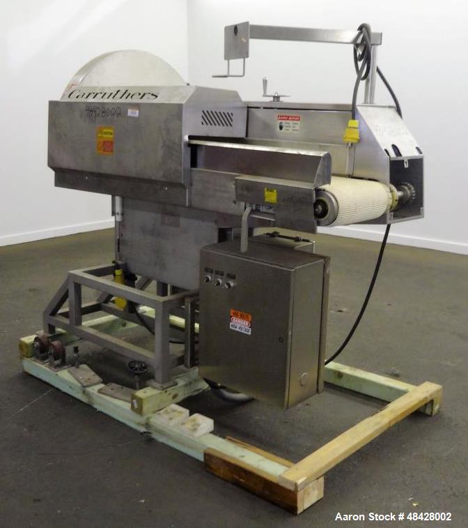 Used Carruthers Auto Slicer/Dicer with Drop Chute