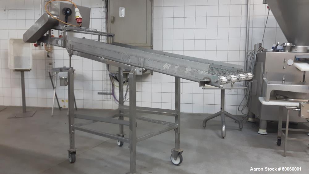 Used Ermatec Ultrasonic Type ERMA 30C Cheese Cutting System.