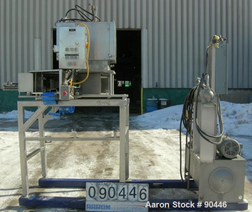 Used Grote Cheese Shredder, Model 200-D-100, 304 Stainless Steel. Approximate capacity 20# blocks of cheese. Shredder accepts a block of cheese and slices blocks directly into a shredding grate. Shre...