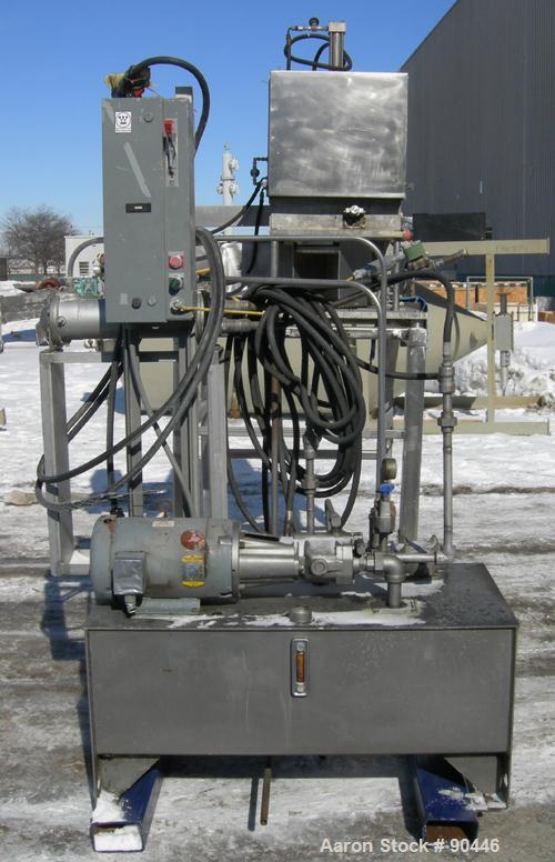 Used Grote Cheese Shredder, Model 200-D-100, 304 Stainless Steel. Approximate capacity 20# blocks of cheese. Shredder accepts a block of cheese and slices blocks directly into a shredding grate. Shre...