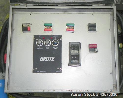 Used Grote Model Peppomatic Slicer