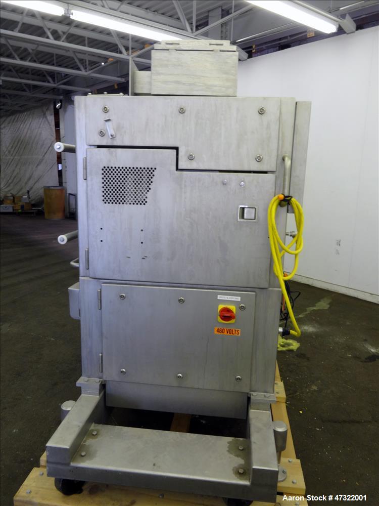 Used Grote Model S/A-640-E Slicer/Applicator, Stainless Steel.