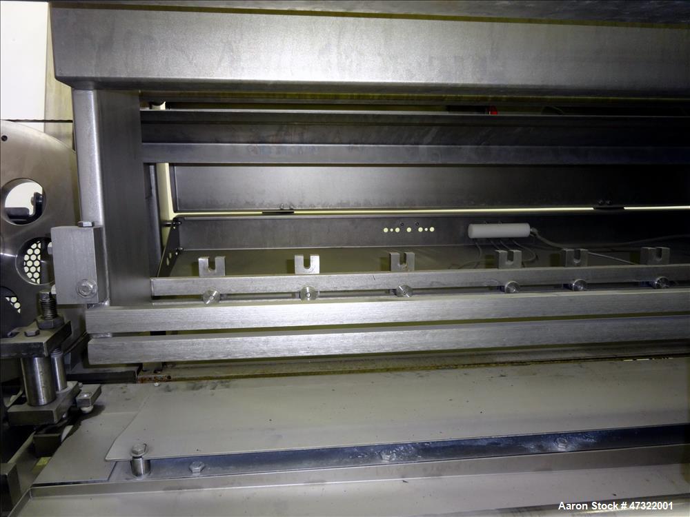 Used Grote Model S/A-640-E Slicer/Applicator, Stainless Steel.