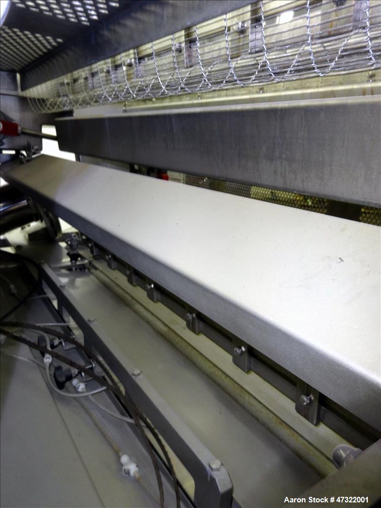 Used Grote Model S/A-640-E Slicer/Applicator, Stainless Steel.