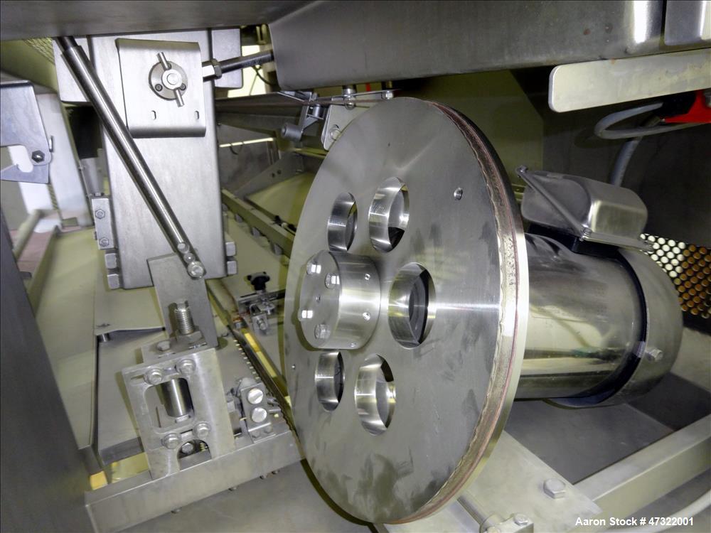 Used Grote Model S/A-640-E Slicer/Applicator, Stainless Steel.