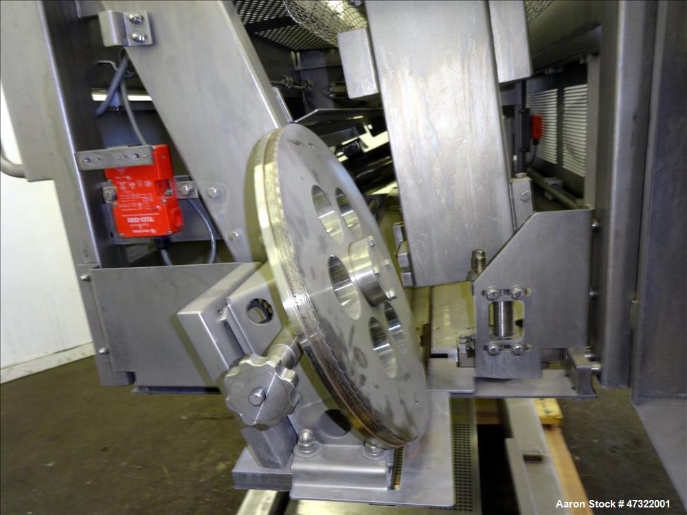 Used Grote Model S/A-640-E Slicer/Applicator, Stainless Steel.