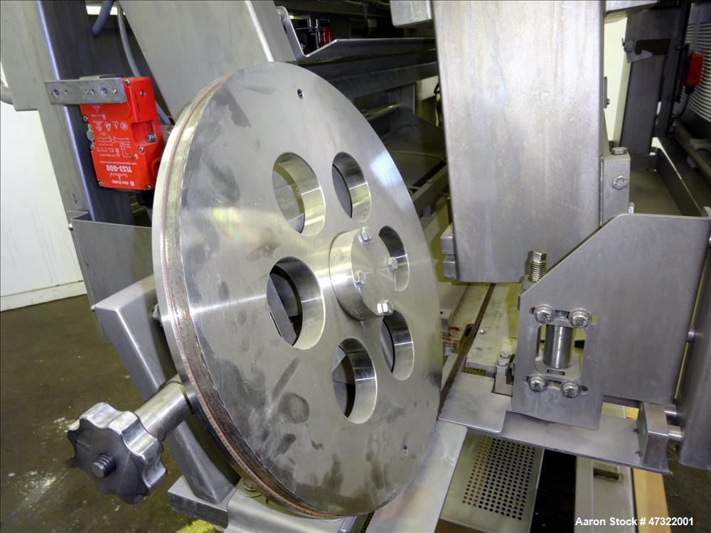 Used Grote Model S/A-640-E Slicer/Applicator, Stainless Steel.