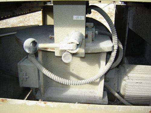Used J.C. Steele & Sons Noodle / Aggregate Cutter. Unit is designed to cut extruded wet clay with wire string rotating cutter. Complete with motor and shaft mount speed reducer drive. Shipping dimens...