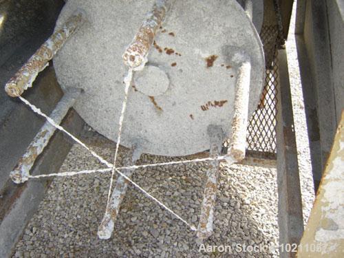 Used J.C. Steele & Sons Noodle / Aggregate Cutter. Unit is designed to cut extruded wet clay with wire string rotating cutter. Complete with motor and shaft mount speed reducer drive. Shipping dimens...